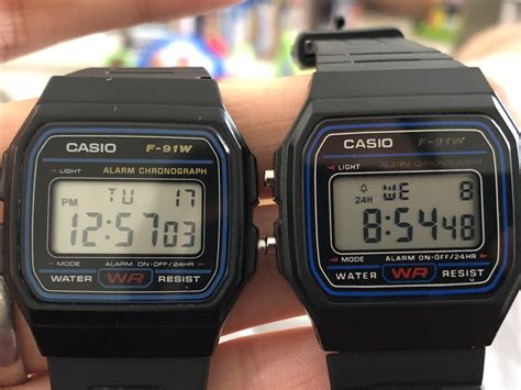 difference of casio watch original and fake casio watch